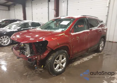 2019 GMC Terrain Sle из США, поврежденный, VIN 3GKALTEV0KL255209